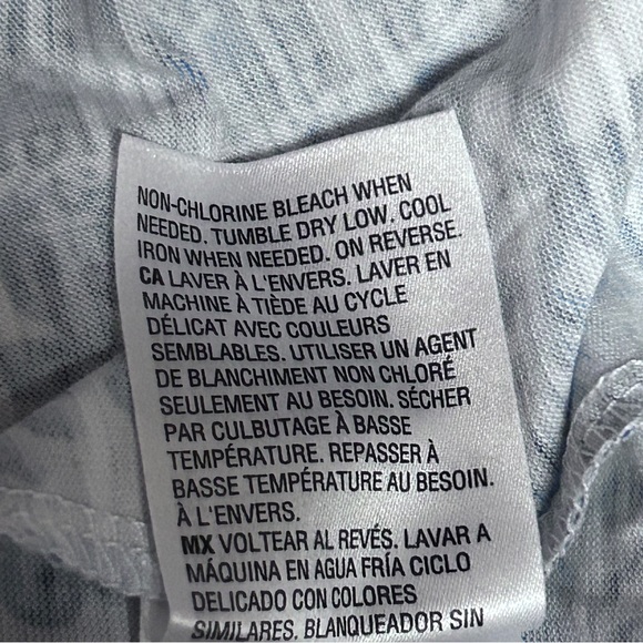 Style & Co Floral Plaid Tie Waist T-Shirt Knit Soft Stretchy Spring Casual Top - Picture 10 of 11